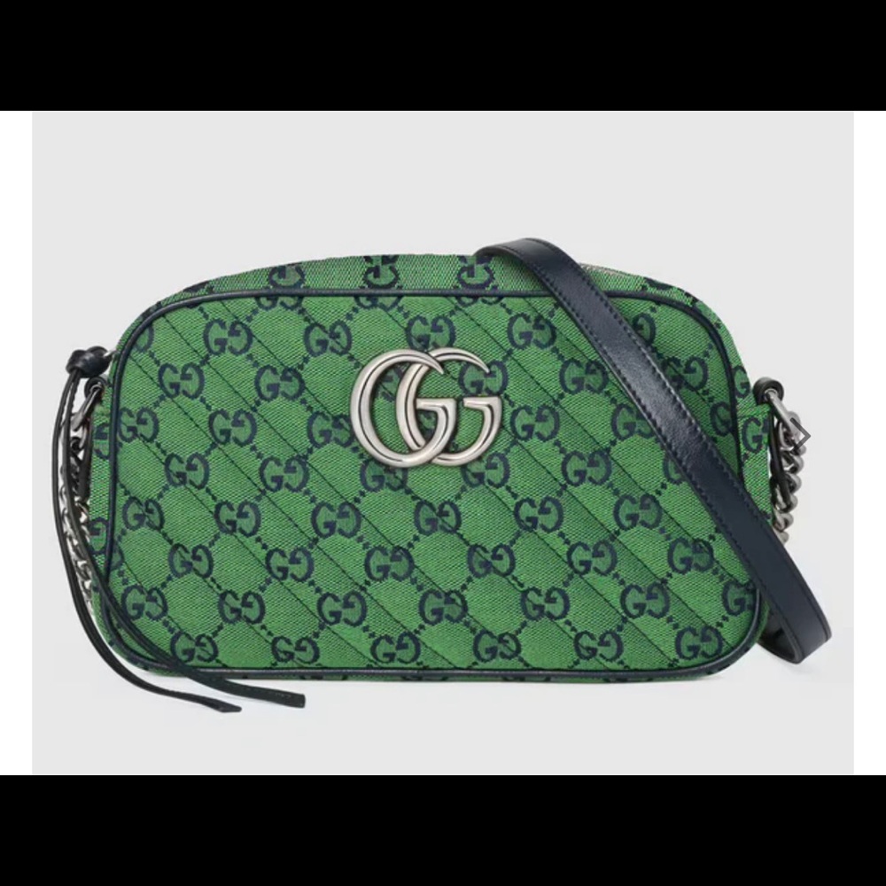 Authentic Gucci Mormont shoulder bag from their multicolor collection